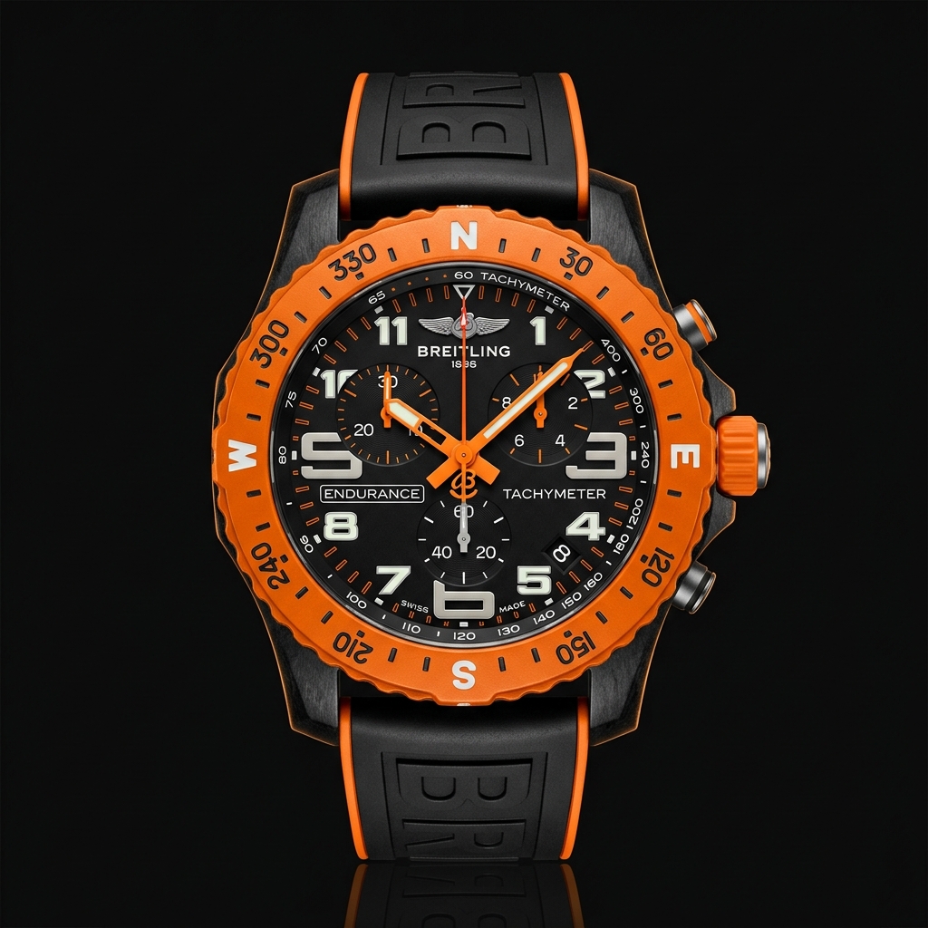 Breitling Endurance Pro 44 — Bright Orange