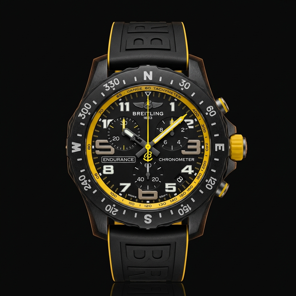Breitling Endurance Pro 44 — Solar Yellow