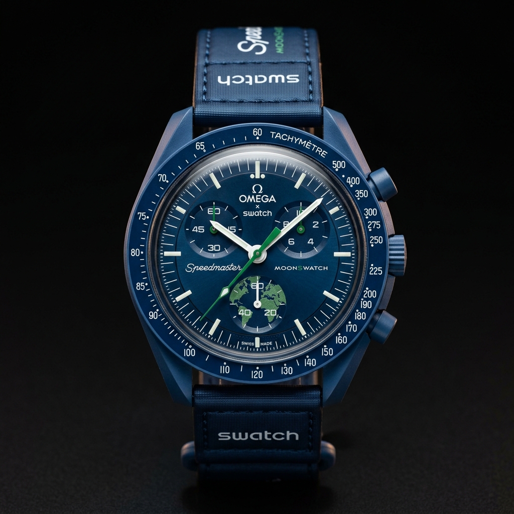 Swatch x Omega Bioceramic MoonSwatch — Mission to Earth