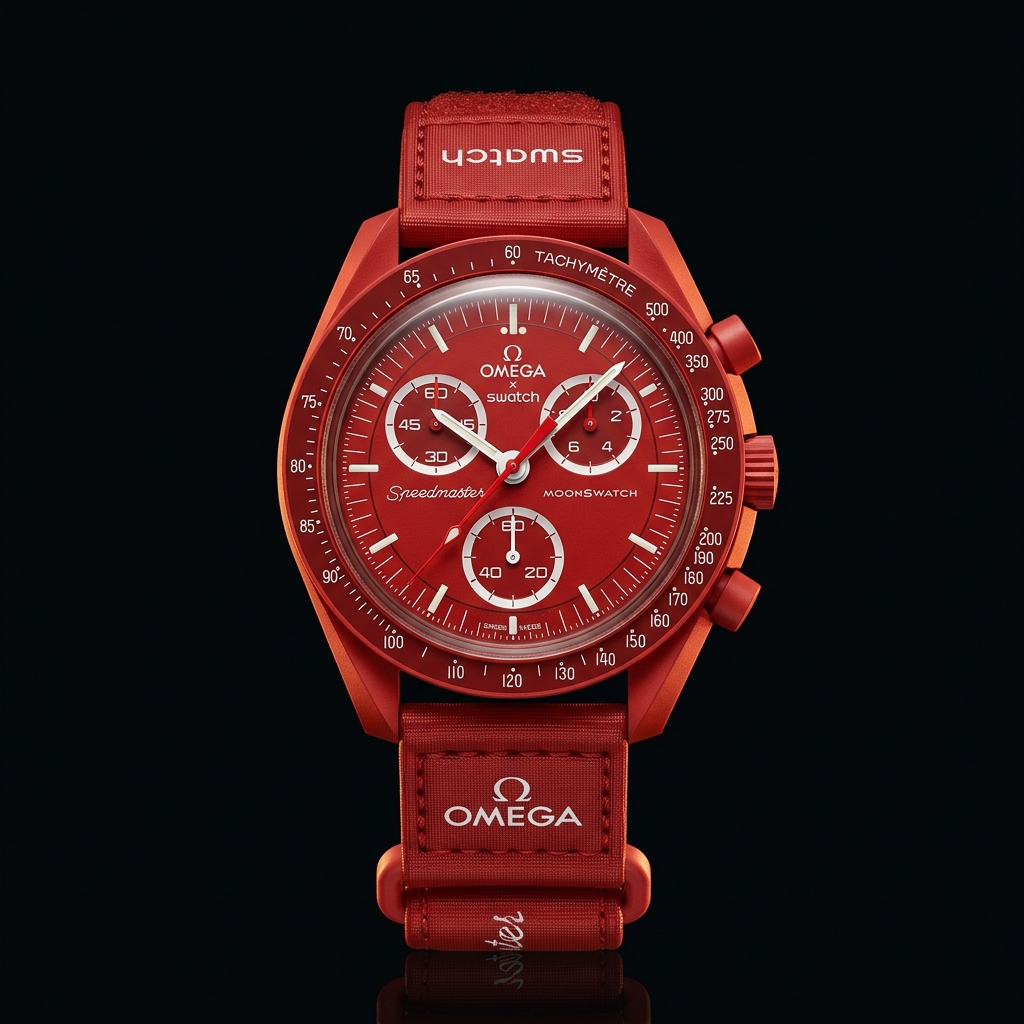 Swatch x Omega Bioceramic MoonSwatch — Mission to Mars