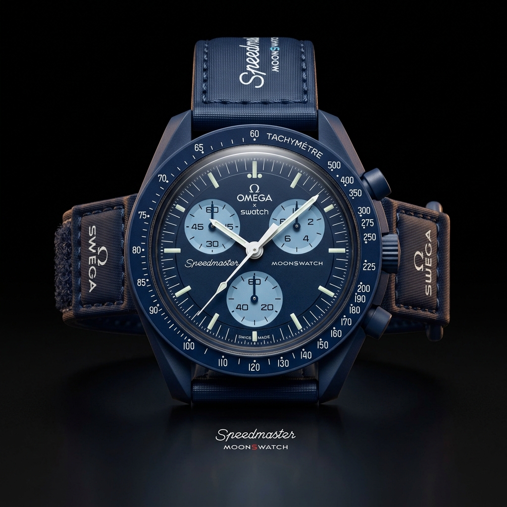 Swatch x Omega Bioceramic MoonSwatch — Mission to Neptune