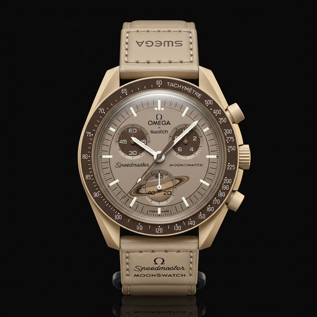 Swatch x Omega Bioceramic MoonSwatch — Mission to Saturn