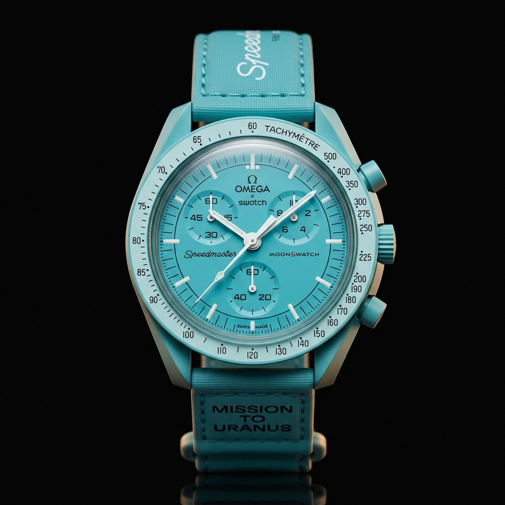 Swatch x Omega Bioceramic MoonSwatch — Mission to Uranus
